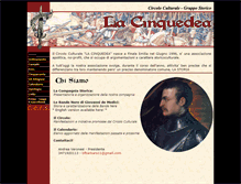 Tablet Screenshot of lacinquedea.com